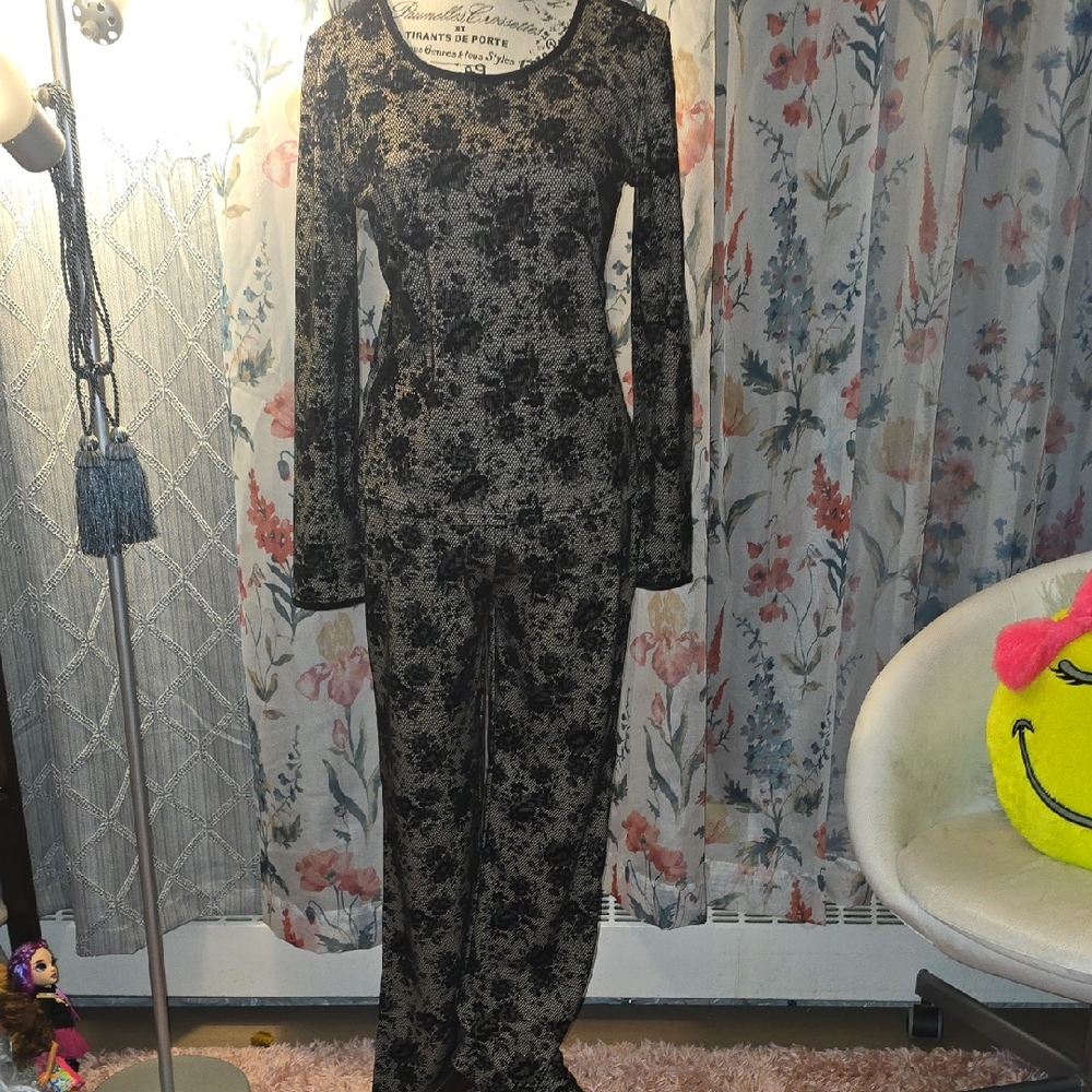 Floral Jacquard Set